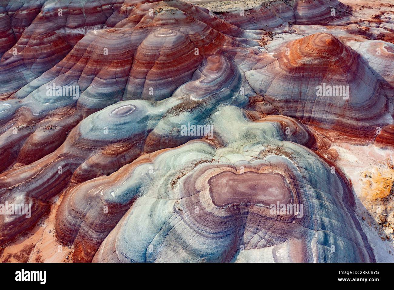 Badlands, Colorado Plateau, Süd-Utah Stockfoto