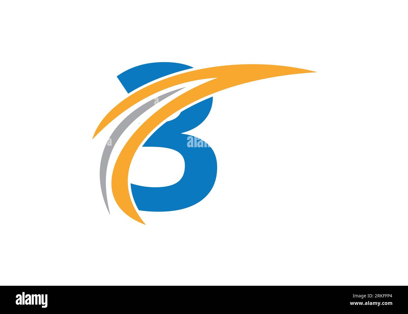 Initial 3 Letter Alphabet Logo Design Im Vektor-Format. Firmenlogo Für Geschäfts- Und Firmenidentität Stock Vektor