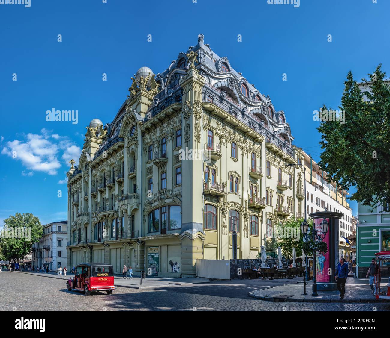 Bolshaya Moskovskaya Hotel in Odessa, Ukraine Stockfoto