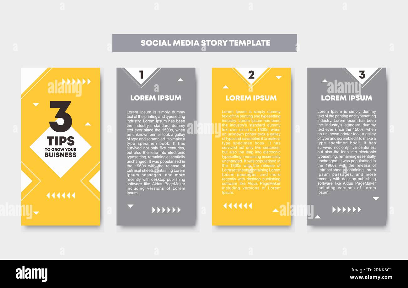 Trendige, elegante, quadratische Farbschablonen-Design-Set-Kollektion. Layout für Beiträge zu Social-Media-Geschichten, mobile Apps, Banner-Design und Web. Vektorillust Stock Vektor