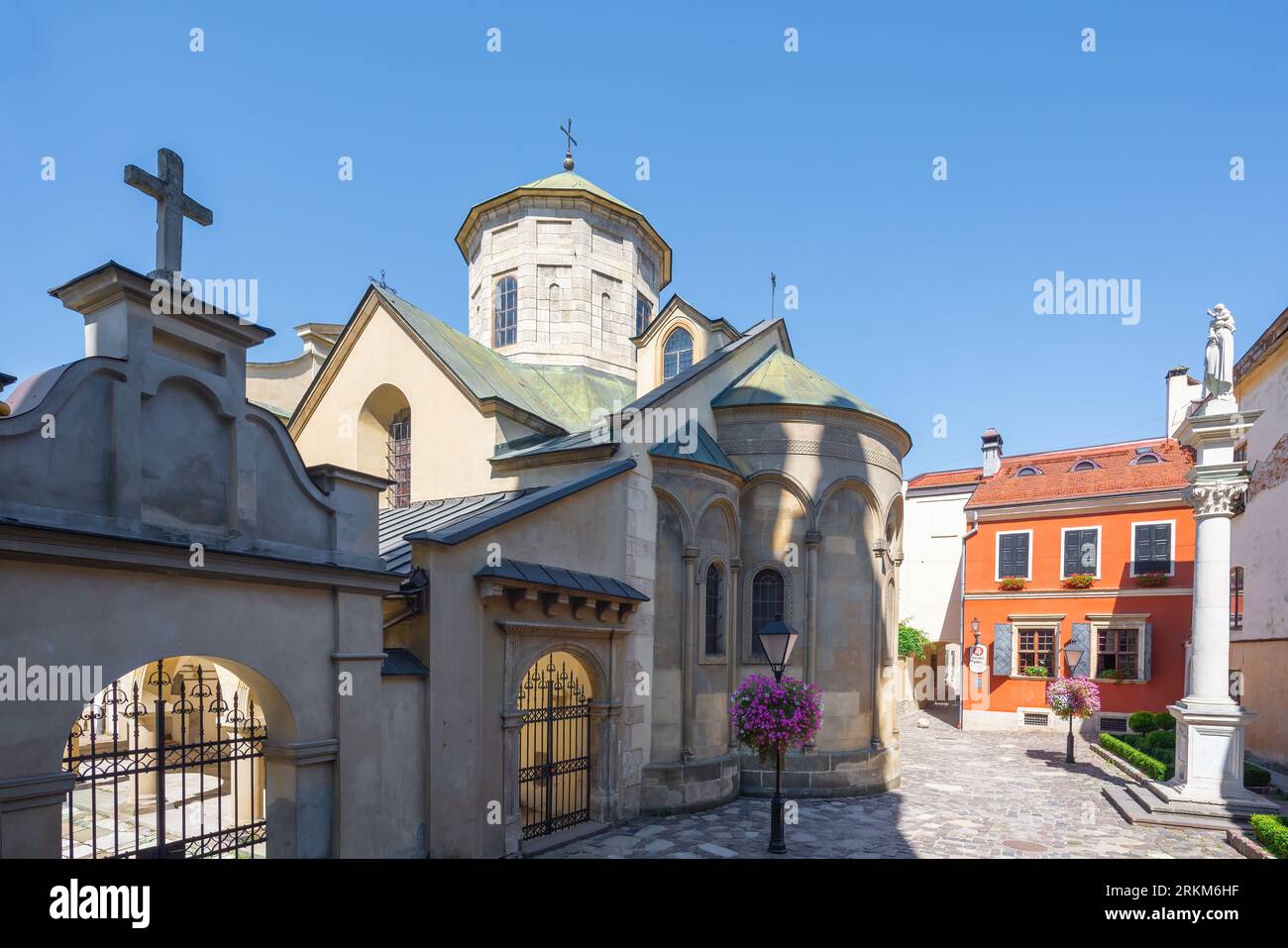 Armenische Kathedrale von Lemberg - Lemberg, Ukraine Stockfoto