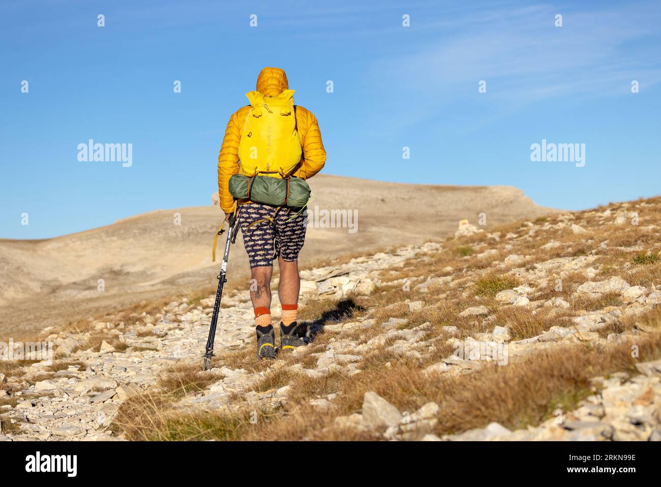 Plateau de Bure, Devoluy, Frankreich Stockfoto