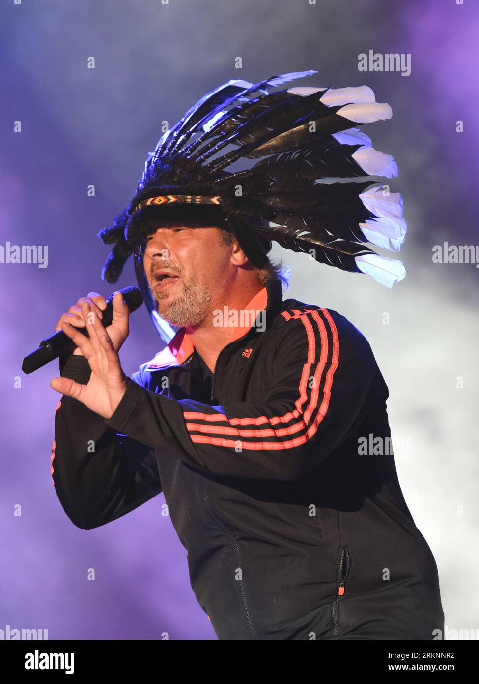 Jamiroquai auf dem Siegerfestival 2023 in Portsmouth, Hampshire, Großbritannien am 25. August 2023 Stockfoto