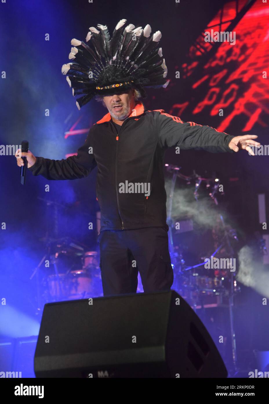 Victorious Festival, Portsmouth/Southsea, 25. August 2023, Jamiroquai Headliner Freitag Abend beim Victorious Festival, Southsea, Credit: Graham Tarrant/Alamy Live News Stockfoto