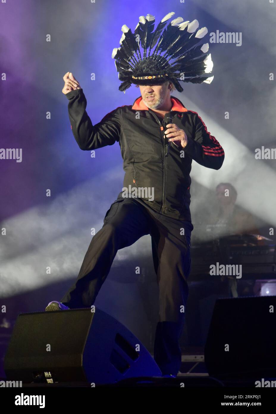 Victorious Festival, Portsmouth/Southsea, 25. August 2023, Jamiroquai Headliner Freitag Abend beim Victorious Festival, Southsea, Credit: Graham Tarrant/Alamy Live News Stockfoto