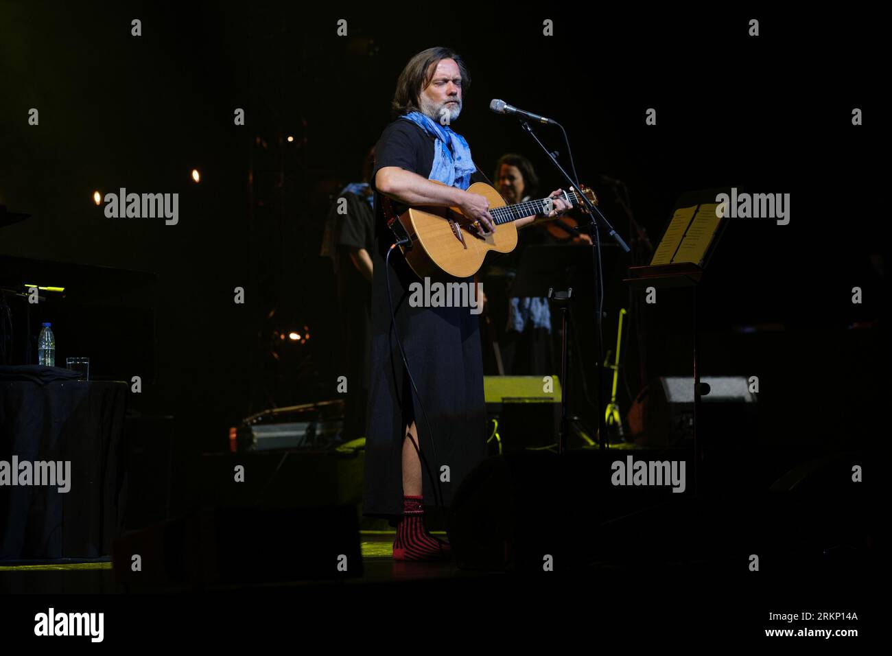 Der amerikanische Sänger Rufus Wainwright tritt während der Konzerte auf der Universal Music Festiva im Teatro Real in Madrid auf, am 25. Juli 2025 in Spanien mit: Rufus Wainwright Where: Madrid, Spanien When: 25 Jul 2023 Credit: Oscar Gonzalez/WENN Stockfoto