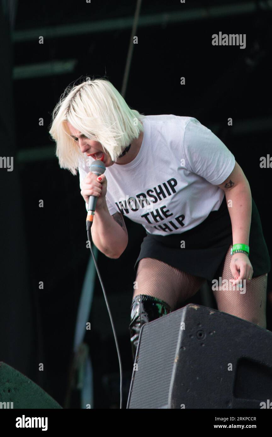 London, Vereinigtes Königreich. 25. August 2023. Seien Sie Ihr eigenes Haustier beim All Points Festival in East London. Cristina Massei/Alamy Live News Stockfoto