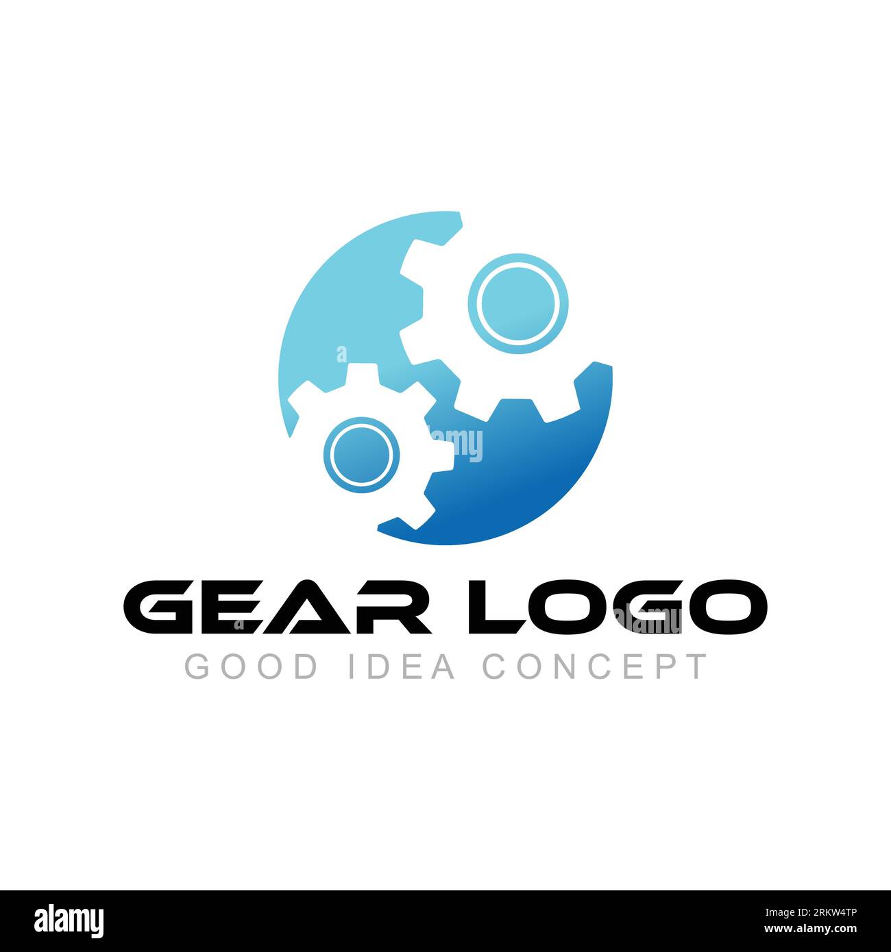 Gear Logo Design Concepts. Mechanical Gear Logo Template Vector. Icon Symbol Stock Vektor