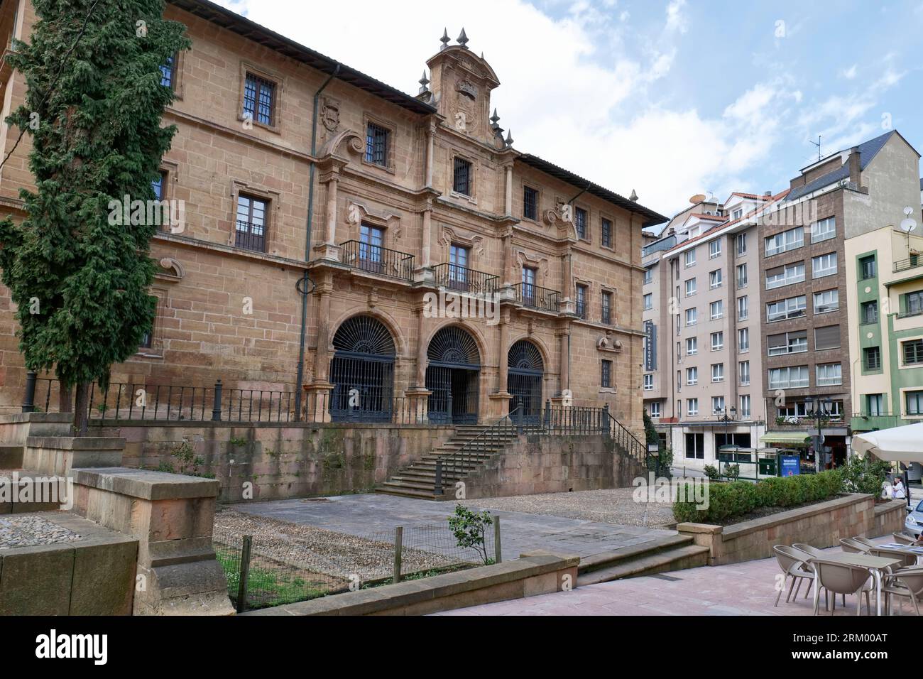 Kloster San Pelayo, Oviedo, Asturien, Spanien, Europa Stockfoto