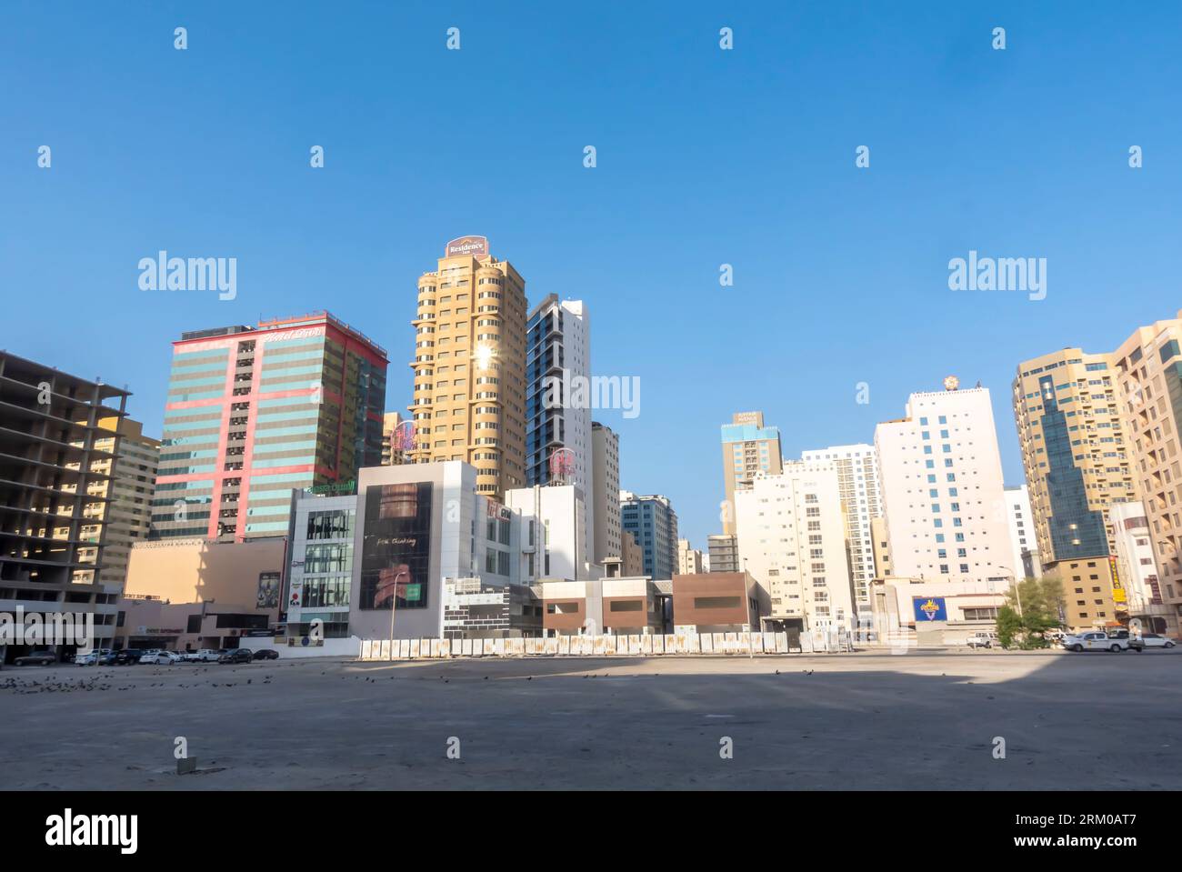 Hotels in Jaffair Bahrain - Stadtentwicklung, Baugebiet, Hospitality Buildings in Bahrain Stockfoto