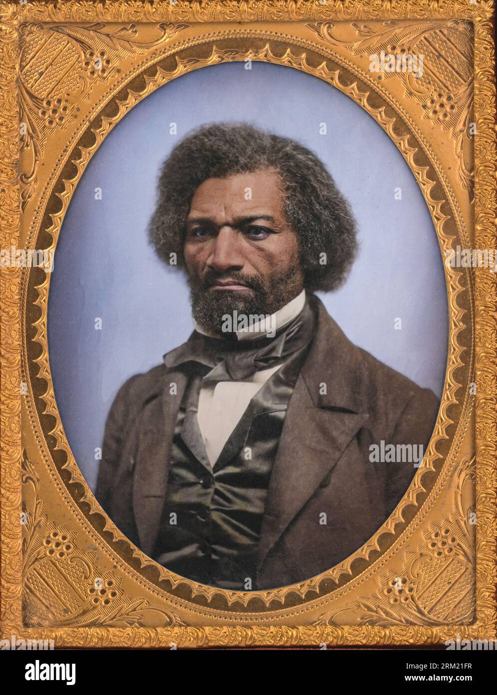 Frederick Douglass. Um 1856. Stockfoto