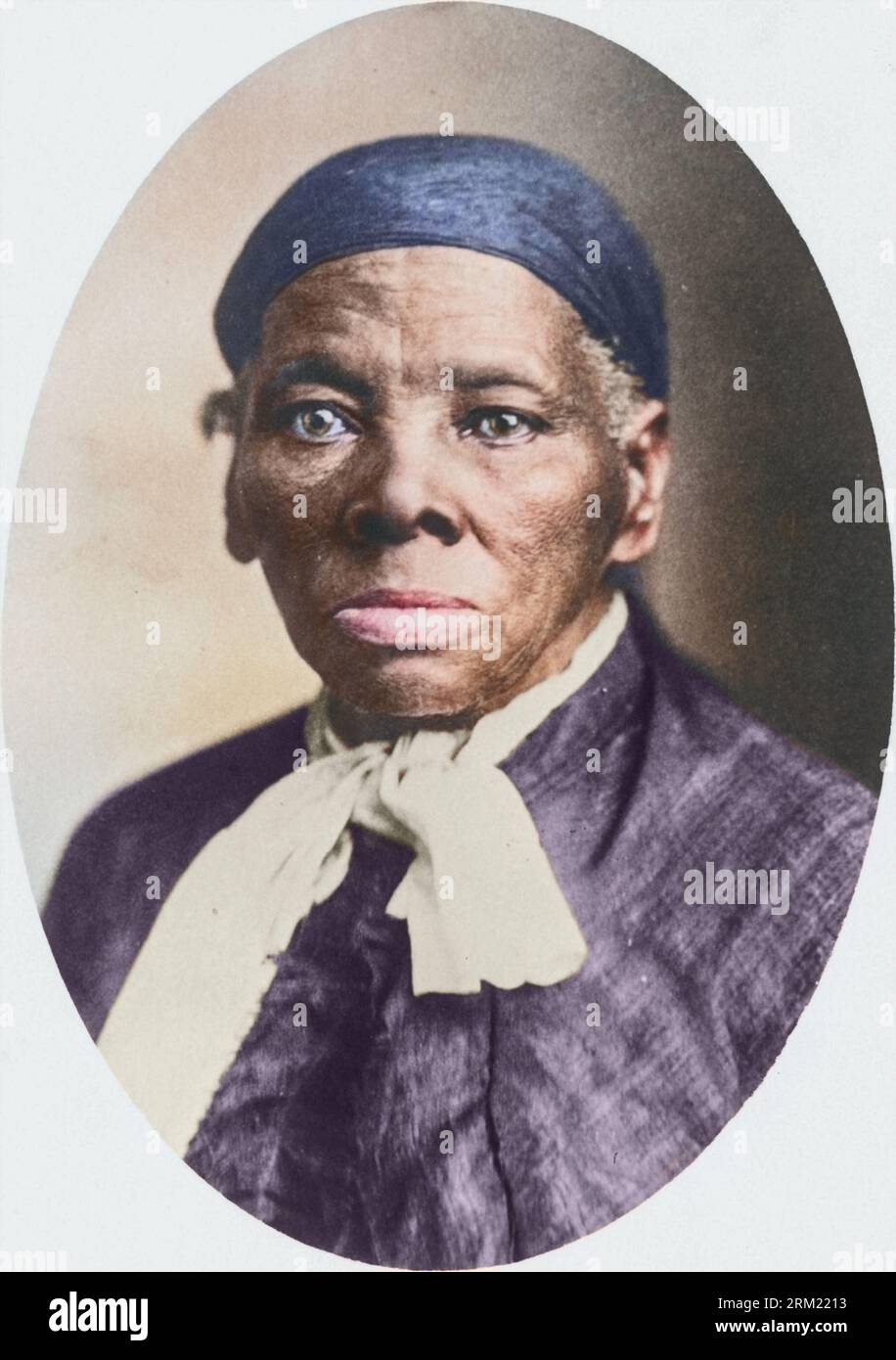 Ein großes Albuminfoto von Harriet Tubman by Tabby Studios in Auburn, NY. Ungefähr 1880-1900 Stockfoto