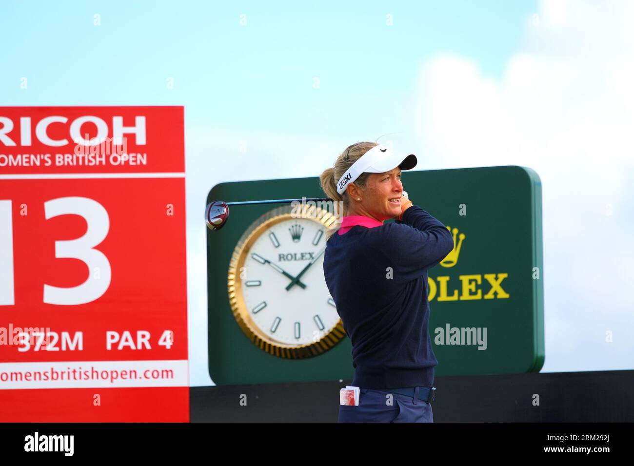 Suzann Pettersen aus Norwegen wurde zum europäischen Mannschaftskapitän für 2023 Spiele im Solheim Cup gewählt, die vom 22. Bis 24. September auf der Finca Corte ausgetragen werden sollten Stockfoto