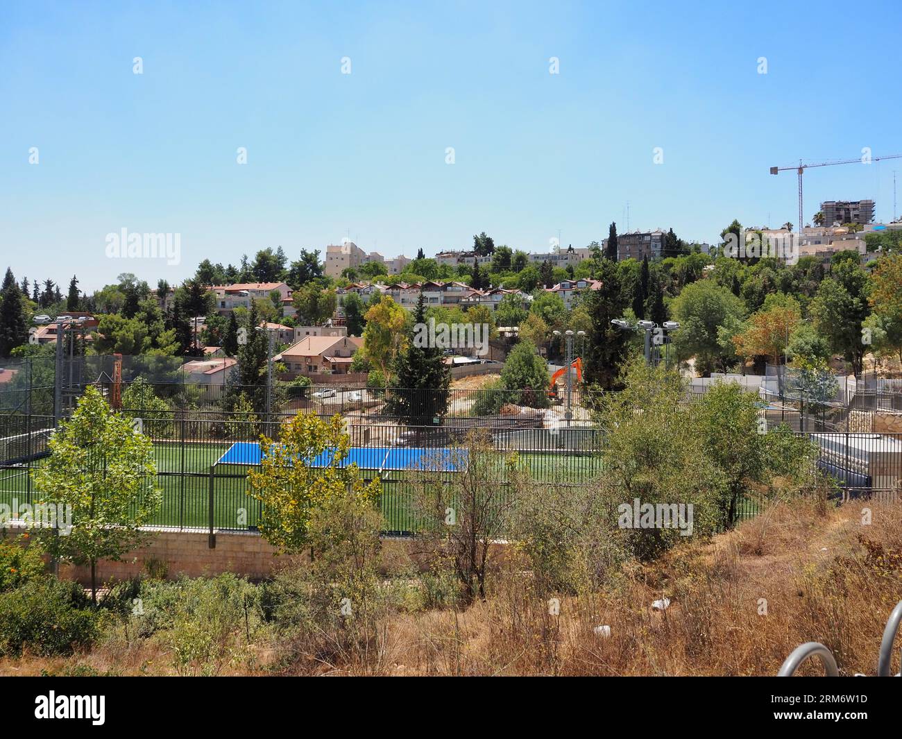 Kiryat Yovel in Jerusalem Stockfoto