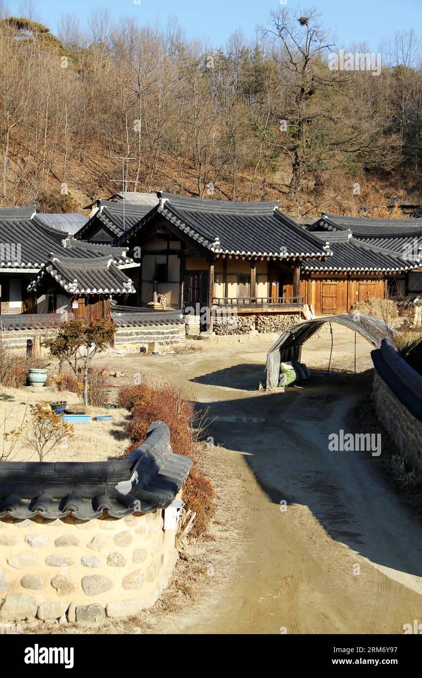 (140204) YEONGJU, 4. Februar 2014 (Xinhua) traditionelle