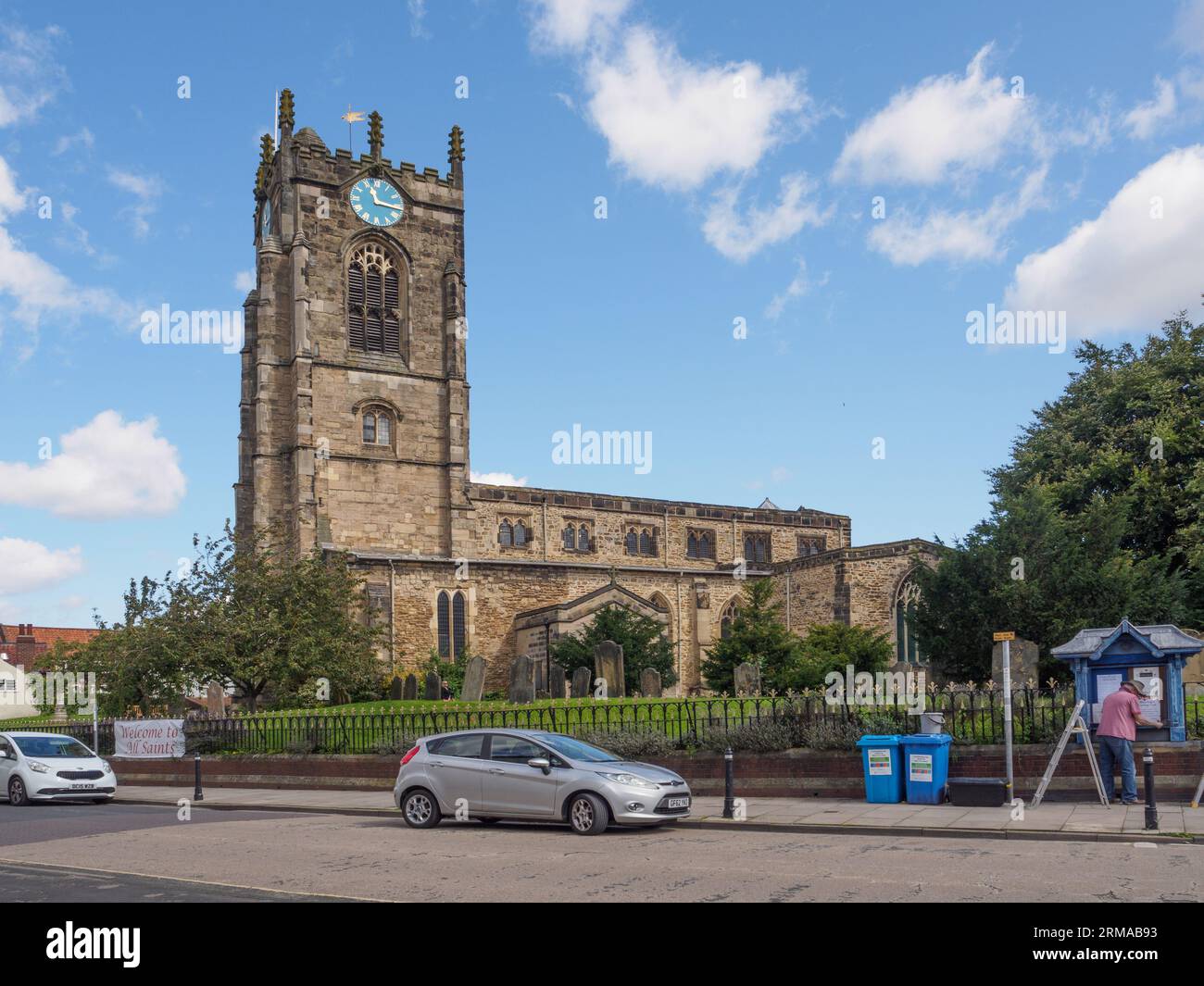 All Saints Church Pocklington, East Yorkshire Stockfoto