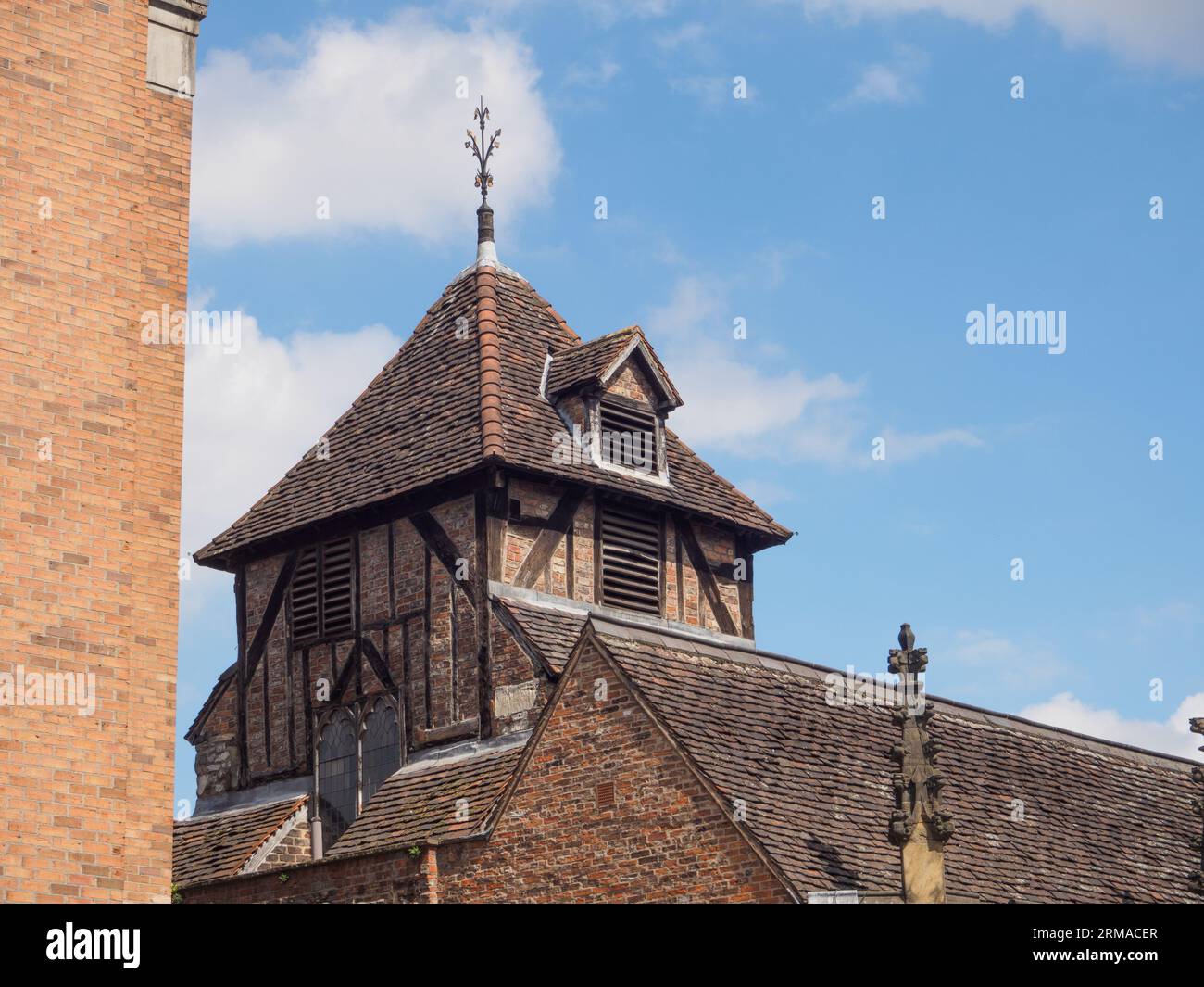 Der Belfried der St. John's Church, Micklegate, York Stockfoto