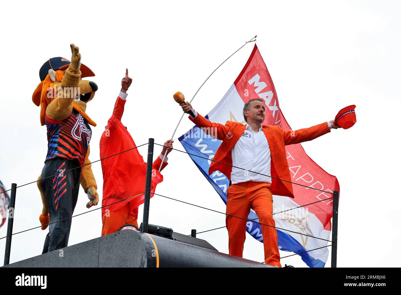 Zandvoort, Niederlande. 27. August 2023. Kreislaufatmosphäre. Formel-1-Weltmeisterschaft, Rd 14, großer Preis der Niederlande, Sonntag, 27. August 2023. Zandvoort, Niederlande. Quelle: James Moy/Alamy Live News Stockfoto