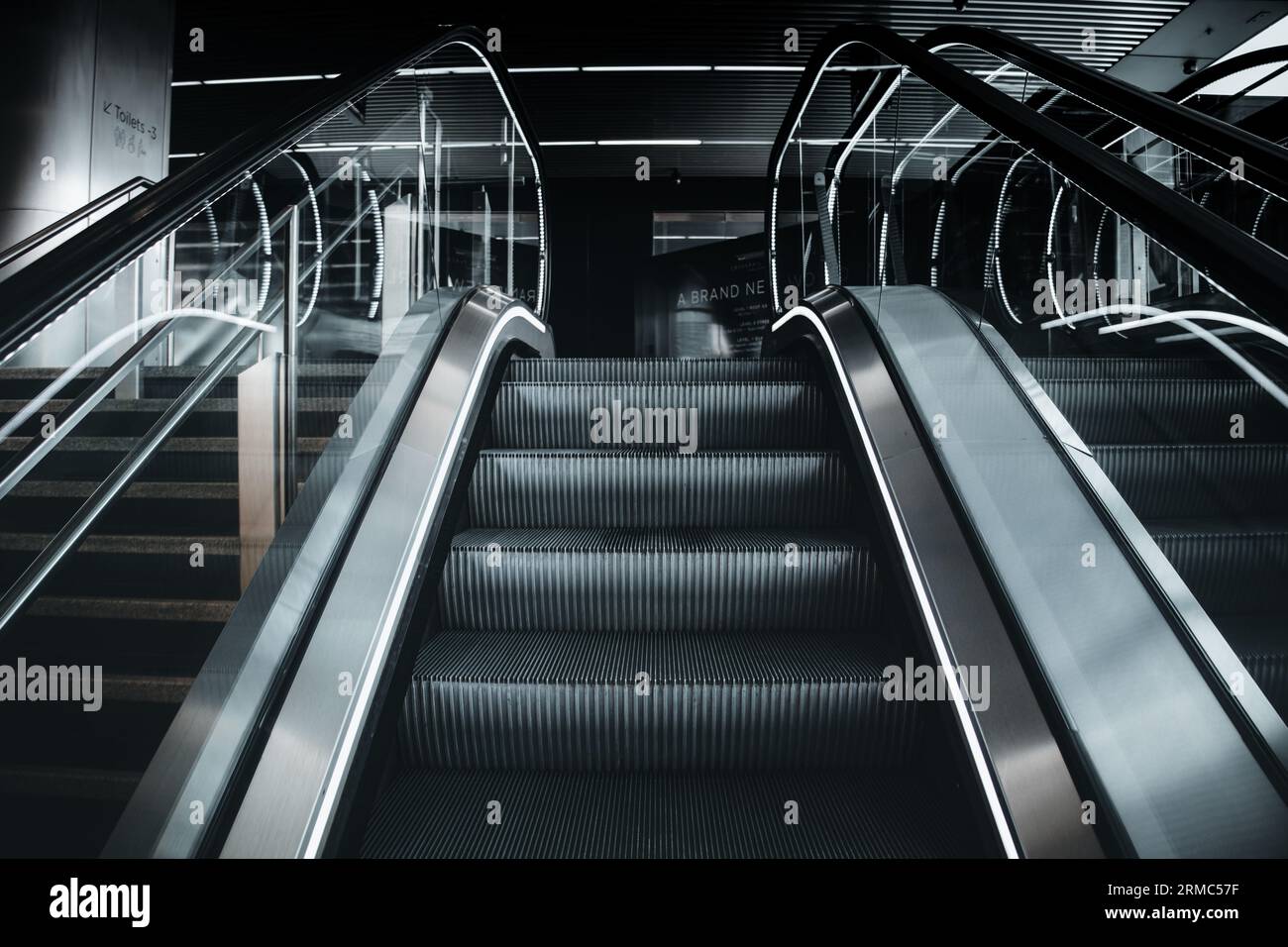 Rolltreppe Stockfoto