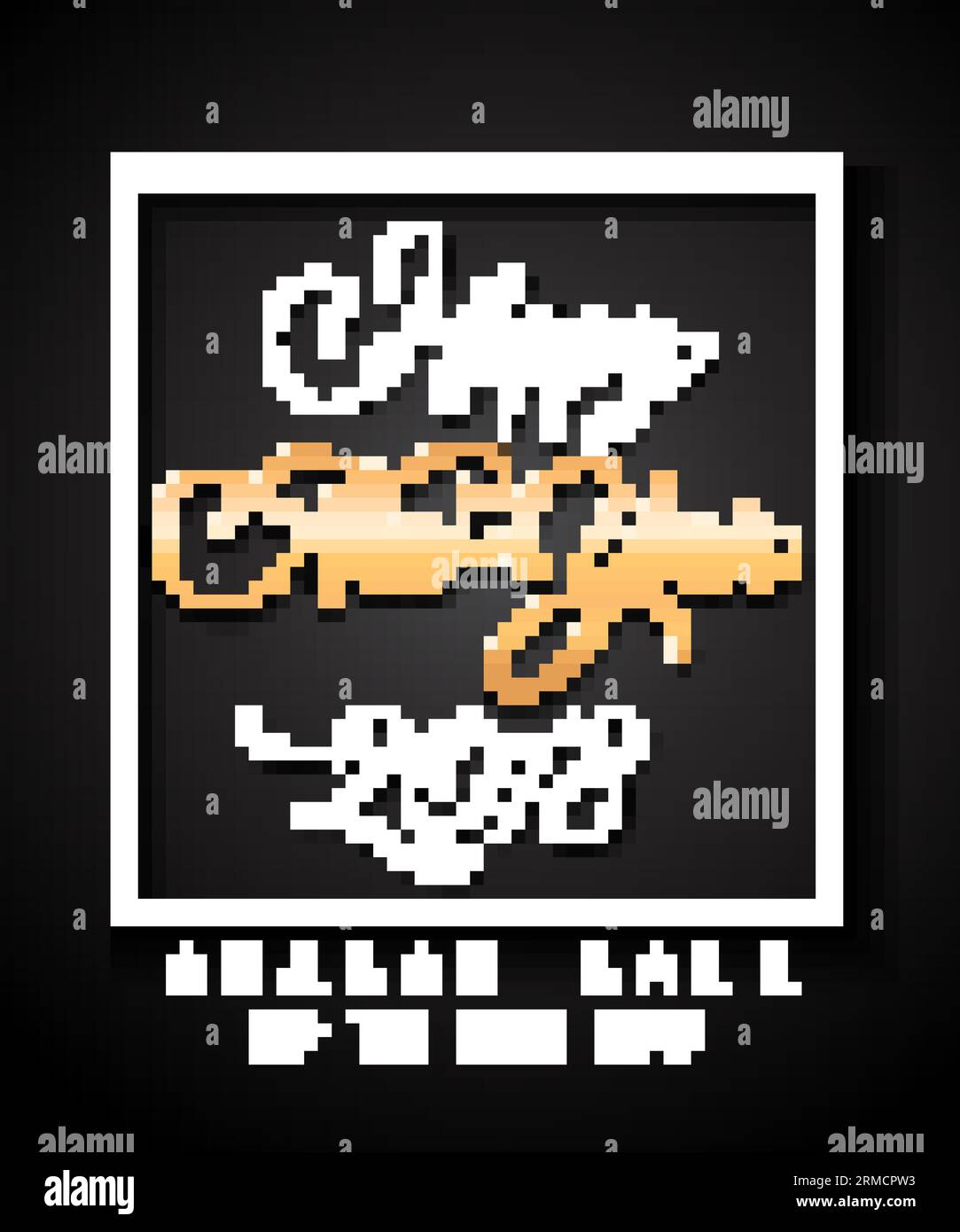 „Happy New Year Season Sale“-Schriftzug Stock Vektor