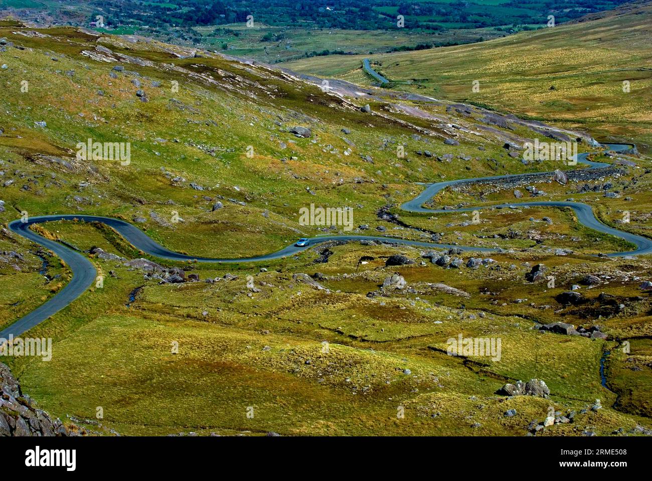 Healy Pass, Beara Peninsula, County Cork, Irland Stockfoto