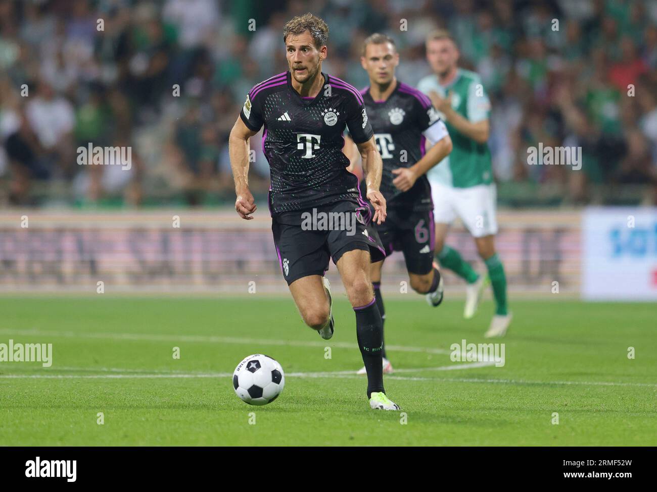 firo : 08/18/2023 1.Bundesliga Erstliga Saison 2023/24 SV Werder Bremen - FCB FC Bayern München München München 0:4 Einzelaktion Leon Goretzka , FCB Stockfoto