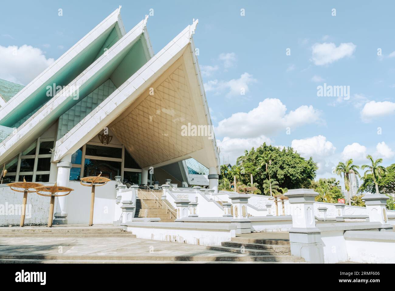 Kuala Lumpur, Malaysia - 10. Juli 2023: Titiwangsa Istana Budaya der Palast der Kultur Stockfoto