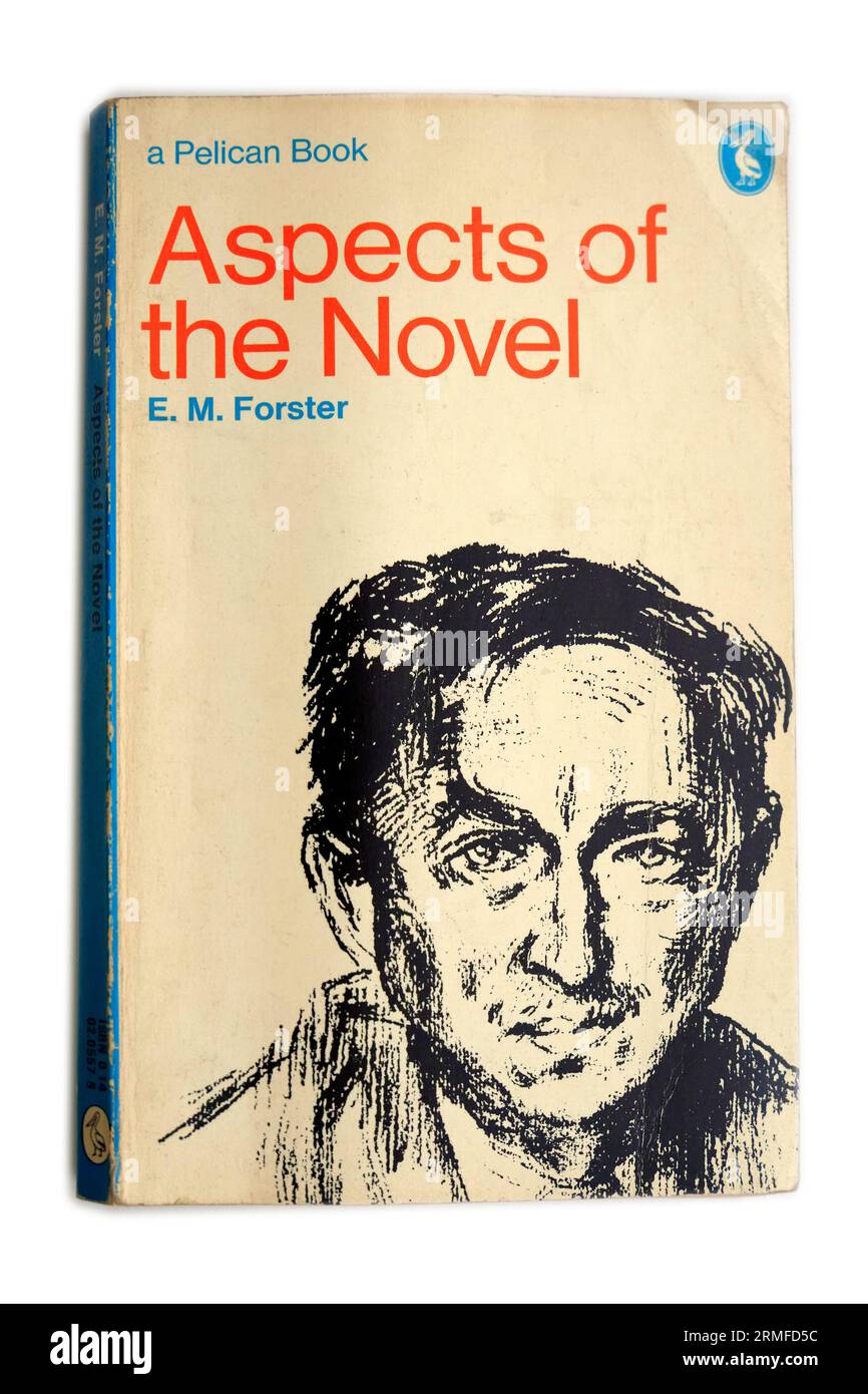 Aspekte des Romans von E. M. Forster. Vintage-Taschenbuch-Cover auf weißem Hintergrund. Stockfoto