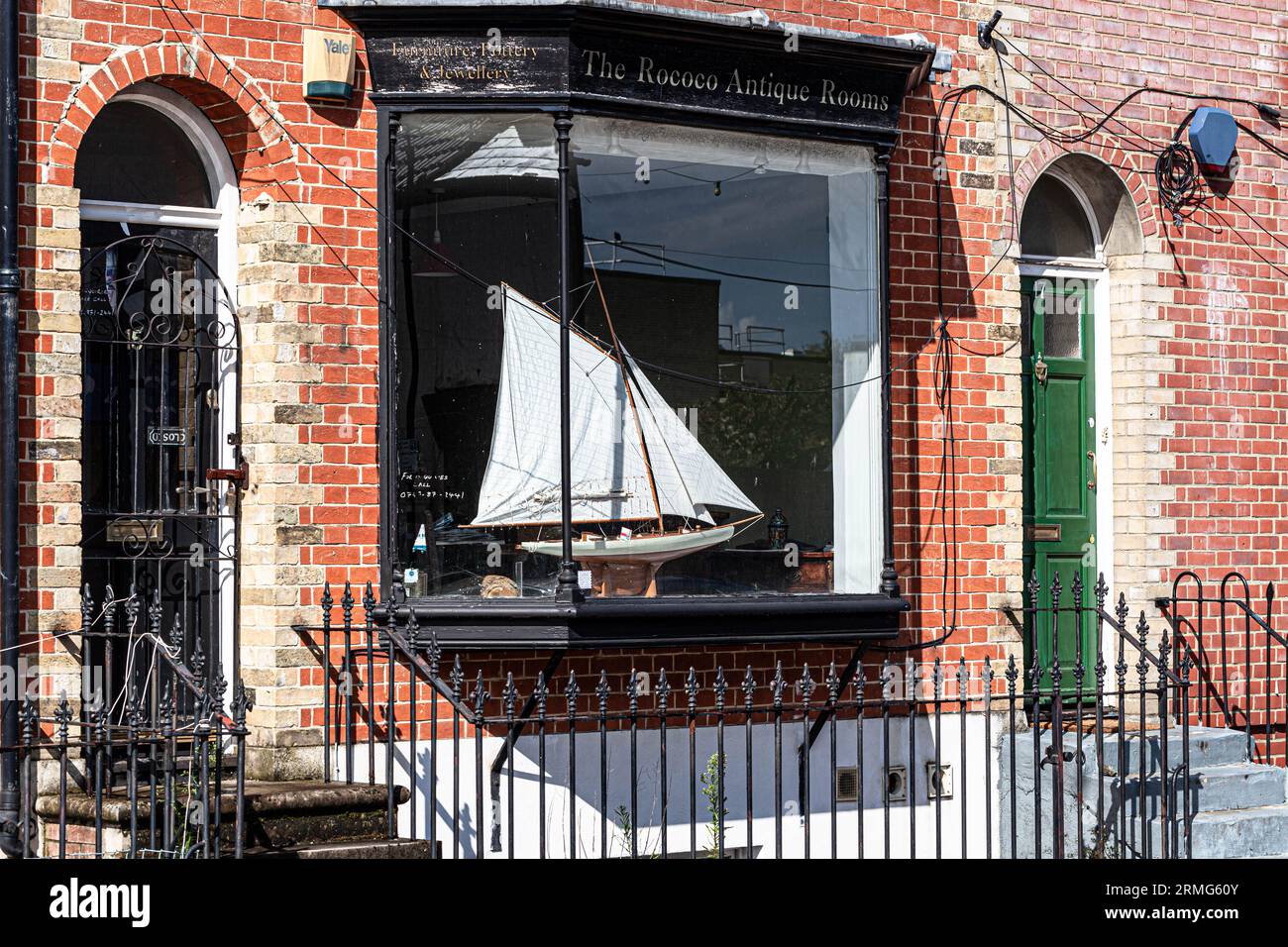 Modellschiff Stockfoto