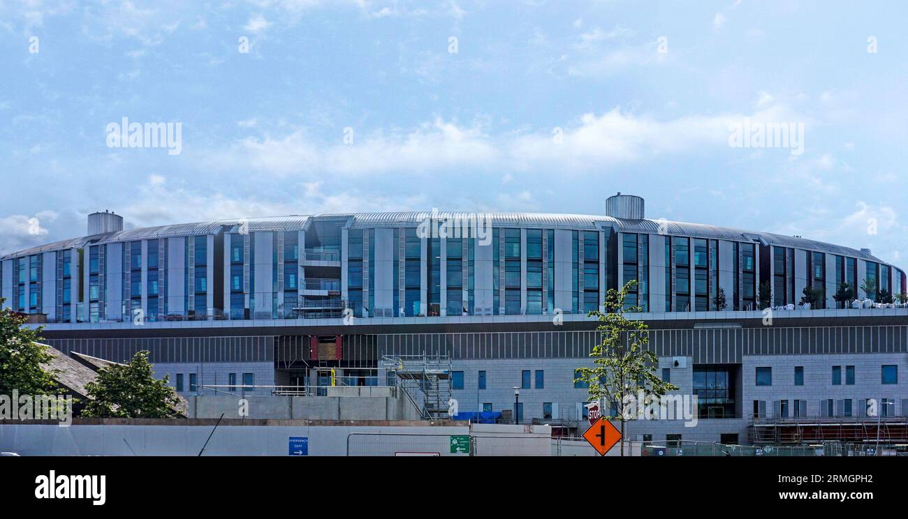 Das neue National Children’s Hospital befindet sich im Bau auf dem St James Hospital Campus in Dublin, Irland Stockfoto