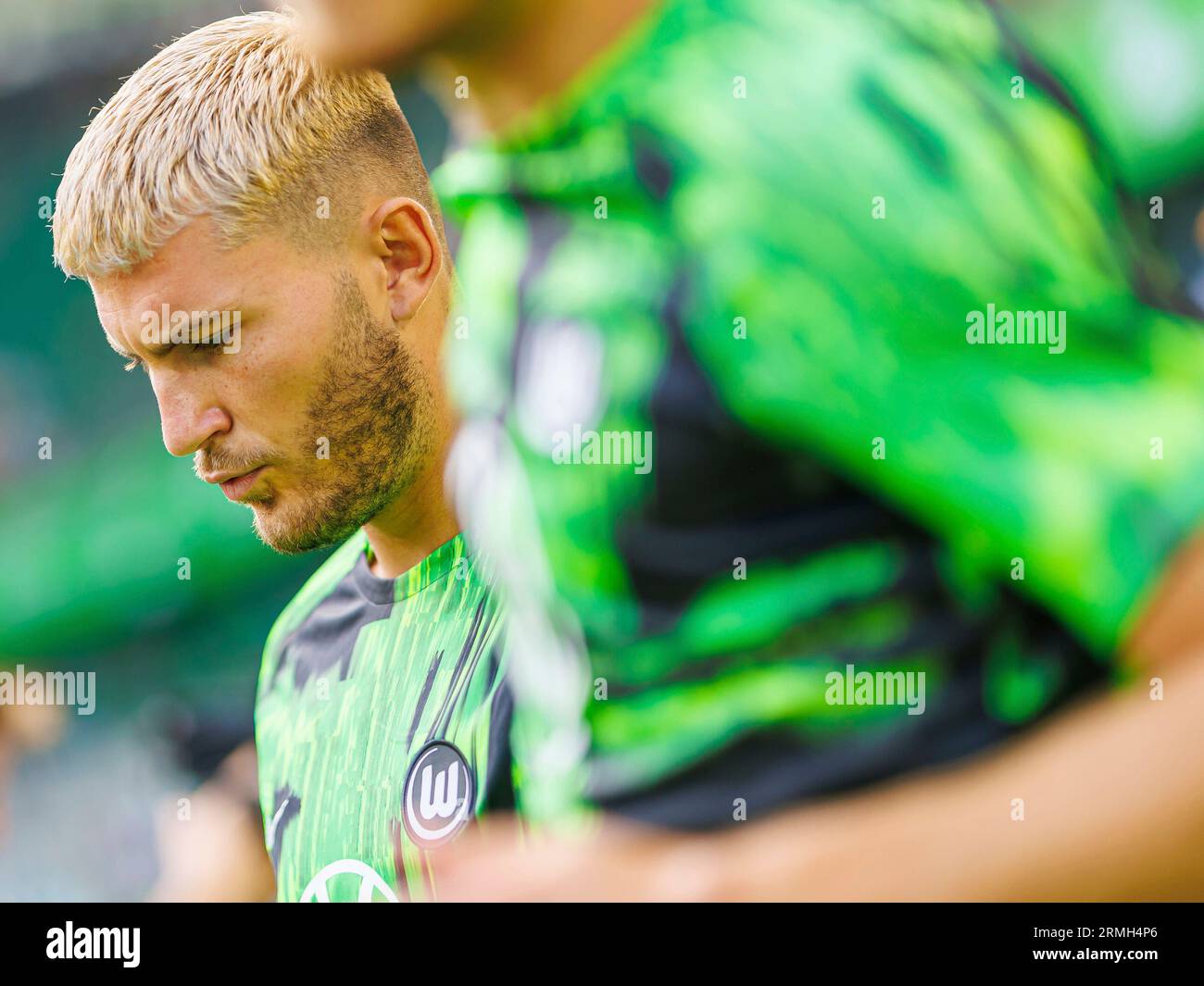 Wolfsburg, Deutschland. August 2023. firo 19.08.2023, Fußball, 1