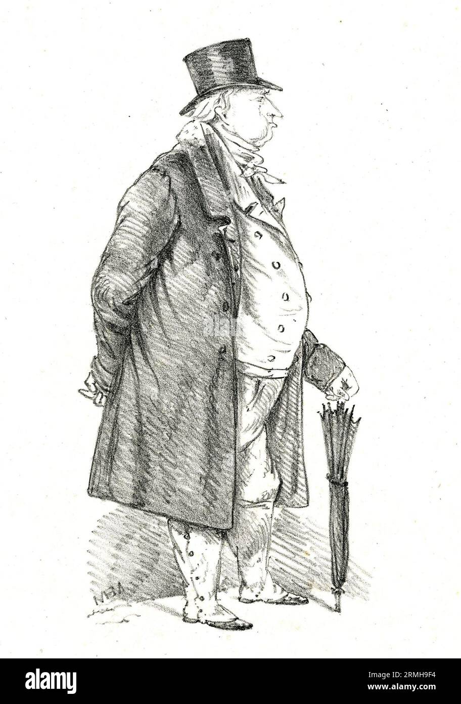 John Fuller (1757–1834), bekannt als „Mad Jack“ Fuller, Politiker, der zwischen 1780 und 1812 im Unterhaus saß. Stockfoto