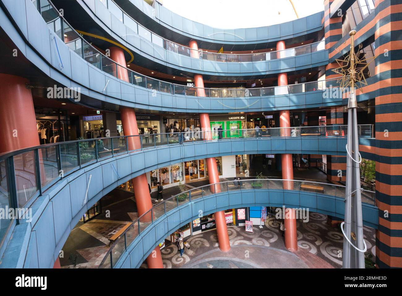 Japan, Fukuoka, Hakata. Canal City Mall. Stockfoto