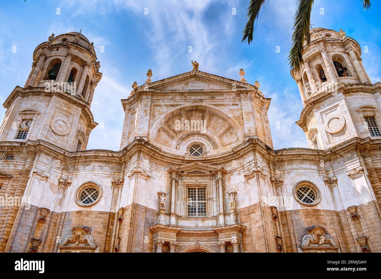 Cadiz Landmarks, Spanien Stockfoto