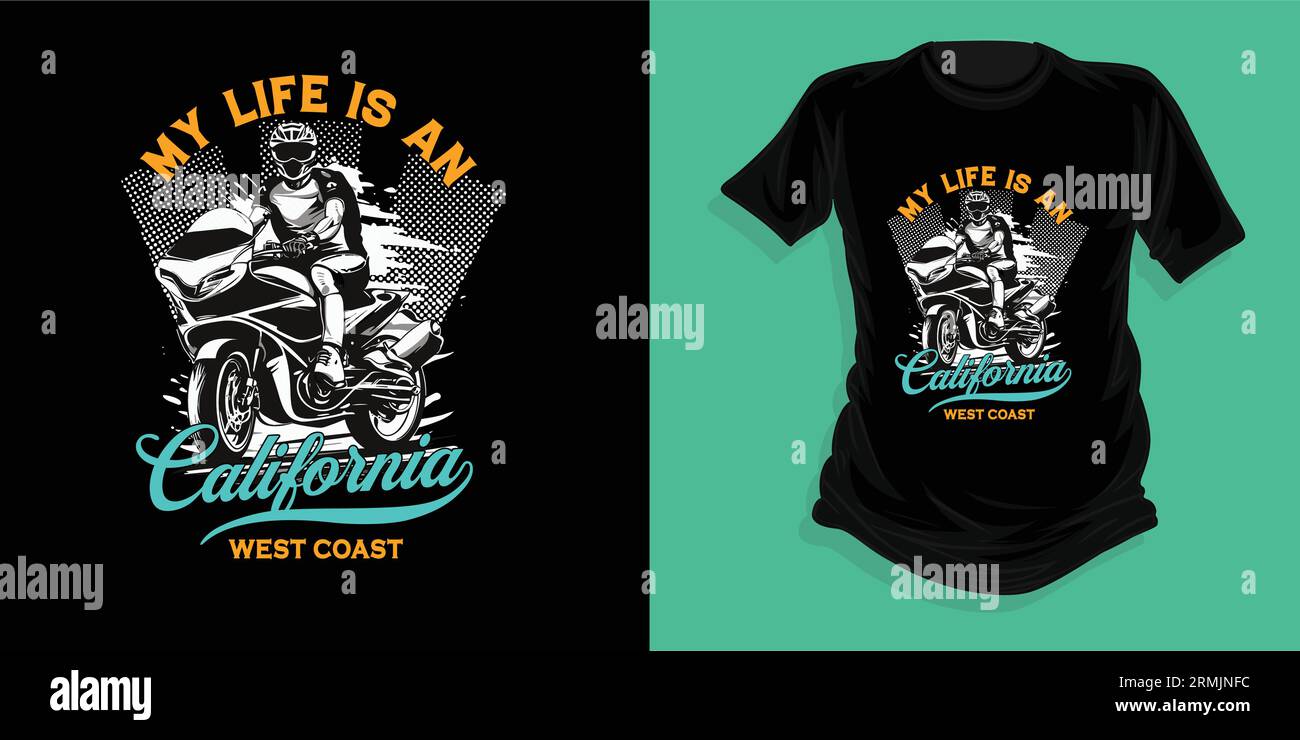 Lange lebe das Adventure Vector T-Shirt-Design Stock Vektor