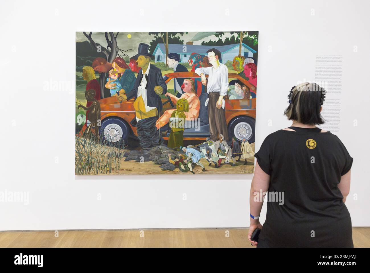 Nicole Eisenman-Ausstellung im Brandhorst-Museum Stockfoto