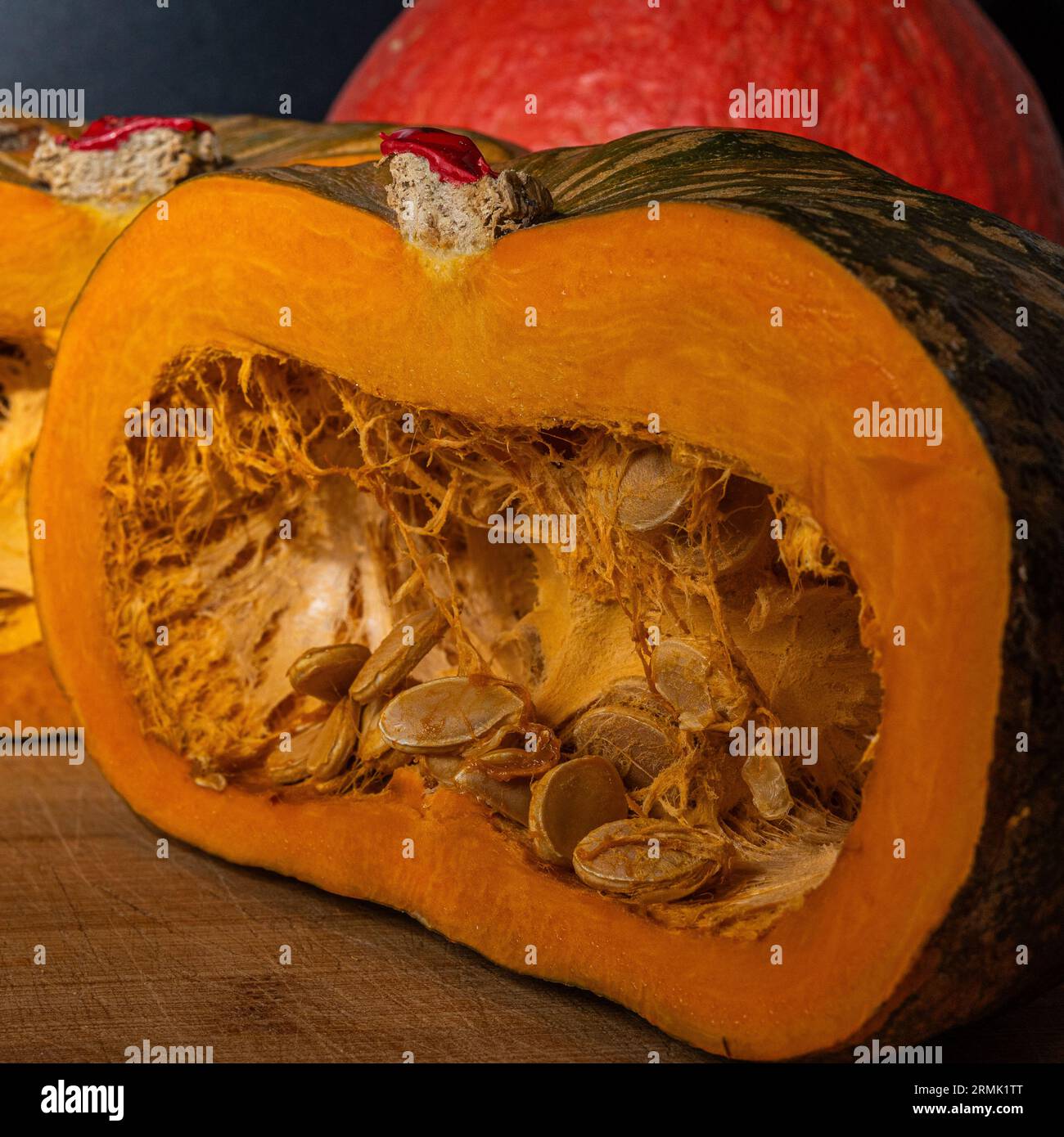 Italienischer Squash Wird Zu Hause Auf Gnocchi Vorbereitet Stockfoto