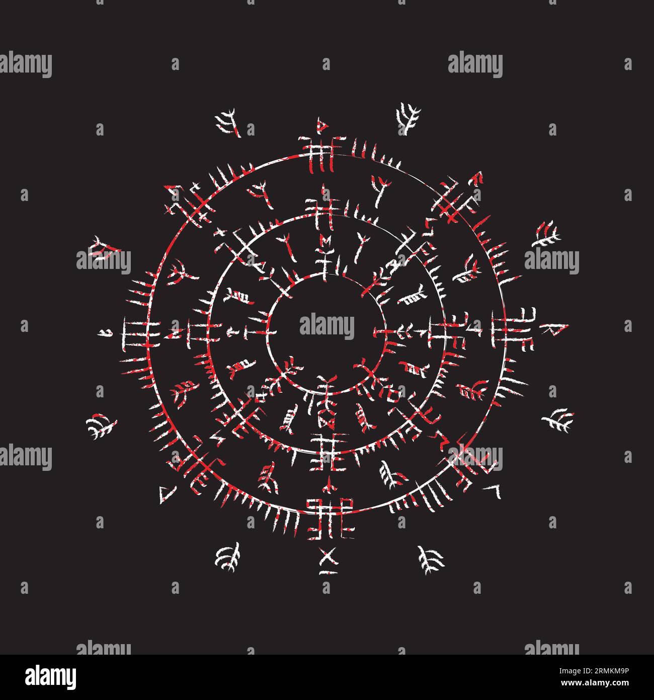Bloody alphabet Stock-Vektorgrafiken kaufen - Alamy