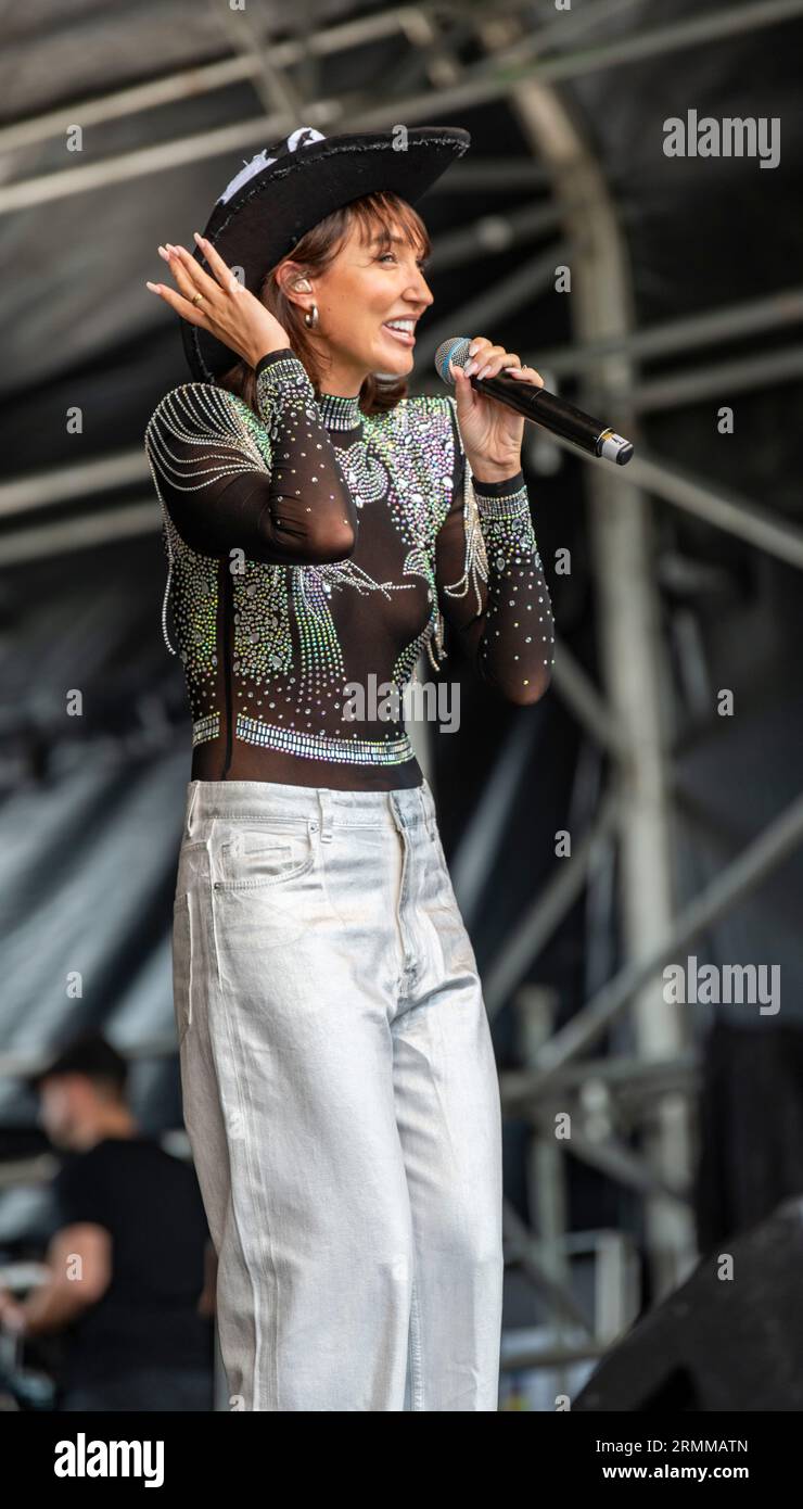 Megan McKenna live beim Long Road Festival 23 Stockfoto