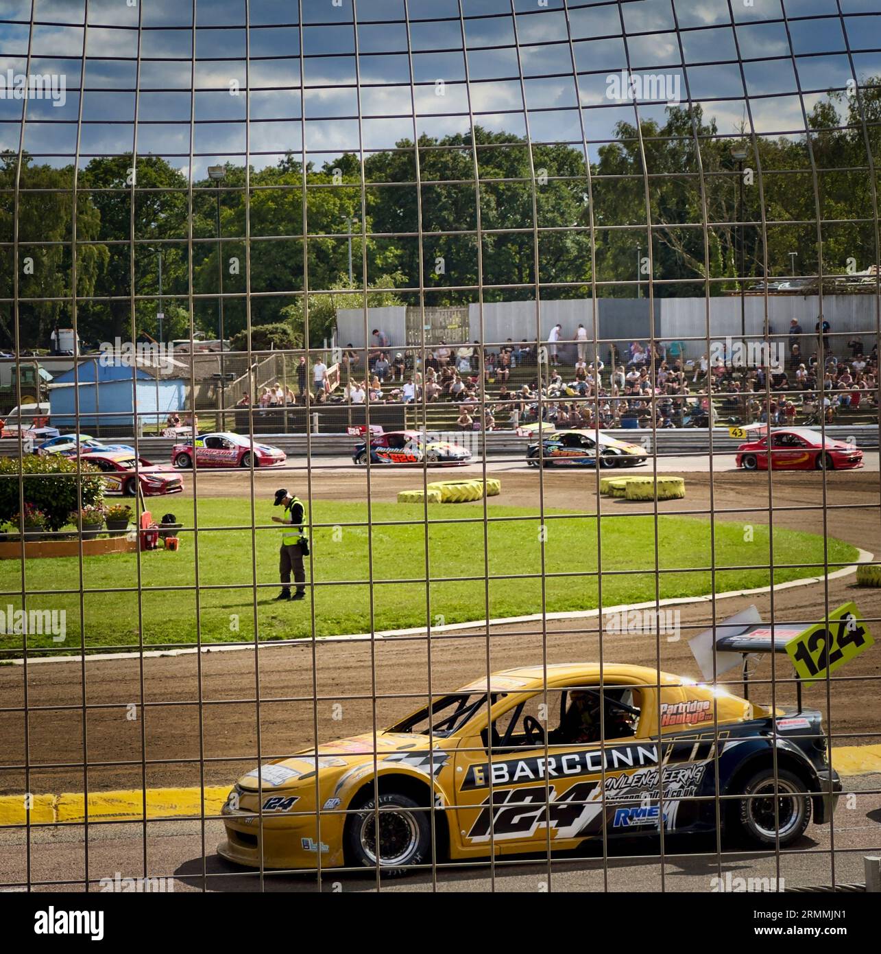 Motorsport 5 Stockfoto