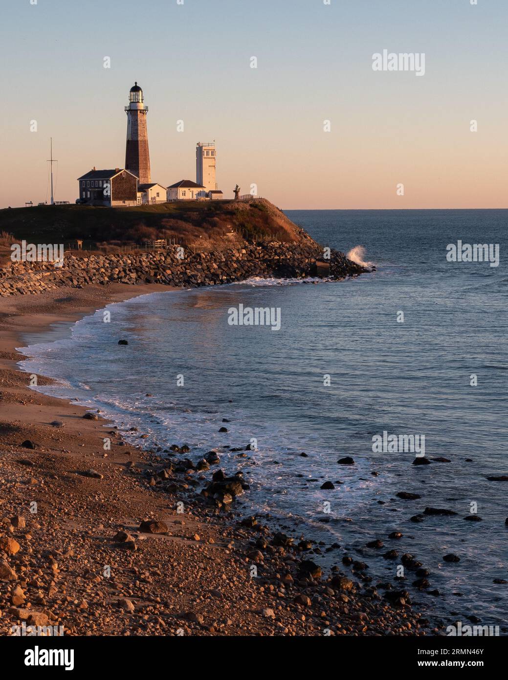 Montauk Light House Stockfoto