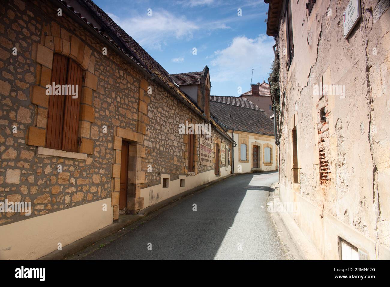 Blick auf Saint Cyprien dordogne frankreich Stockfoto