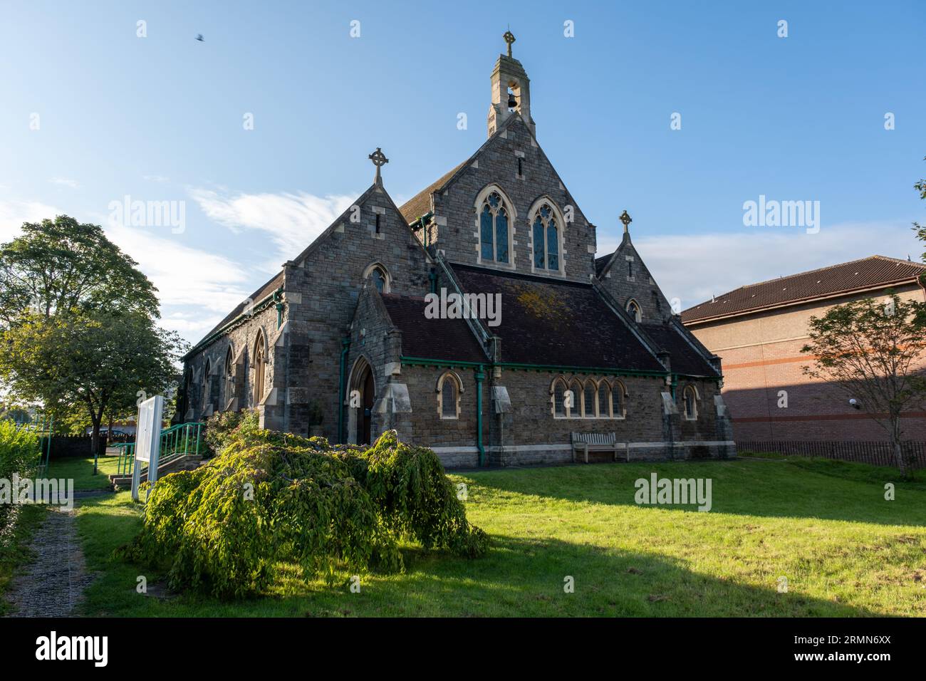 St. John's Church, King's Way Benefizwerk, Bristol, Großbritannien Stockfoto
