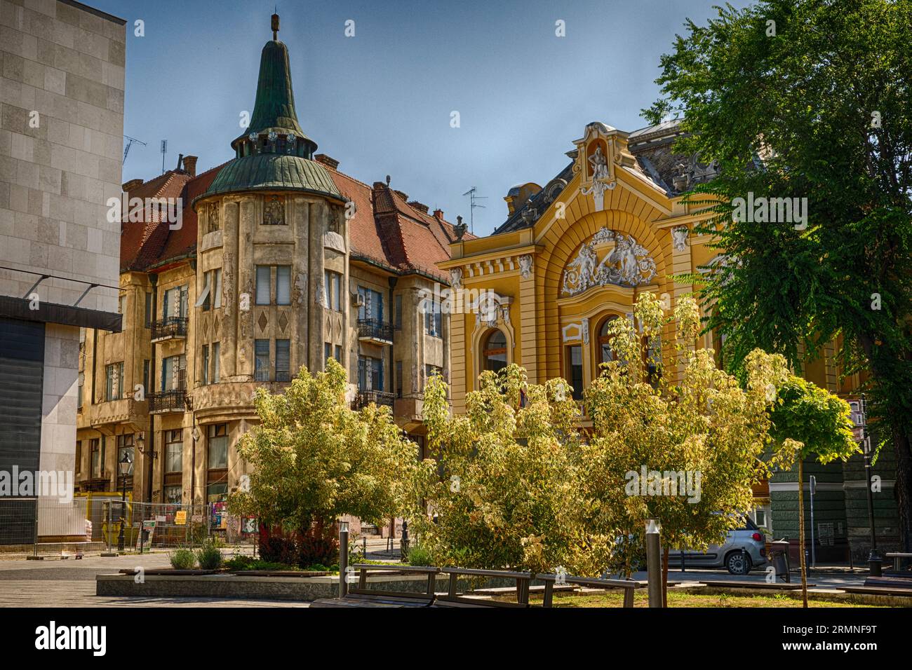 Rathaus Subotica, Serbien Stockfoto