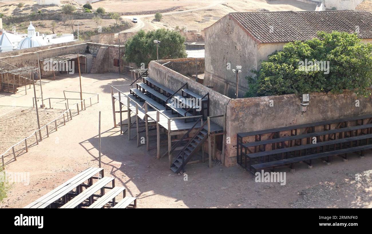 Forte de Sao Sebastiao in der alten Stadt von Castro Marim, Algarve, Portugal Stockfoto