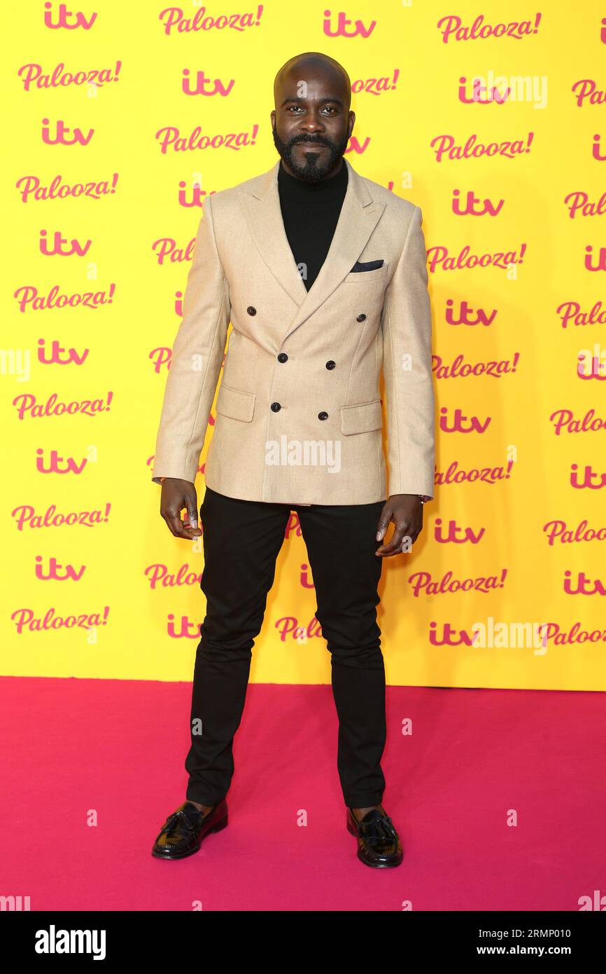 Melvin Odoom nimmt an der ITV Palooza Teil! In der Royal Festival Hall in London. Stockfoto