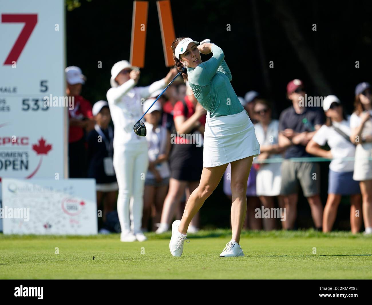 2023 Women's Open im Shaughnessy Golf and Country Club in Vancouver, British Columbia, 26. August 2023. Stockfoto