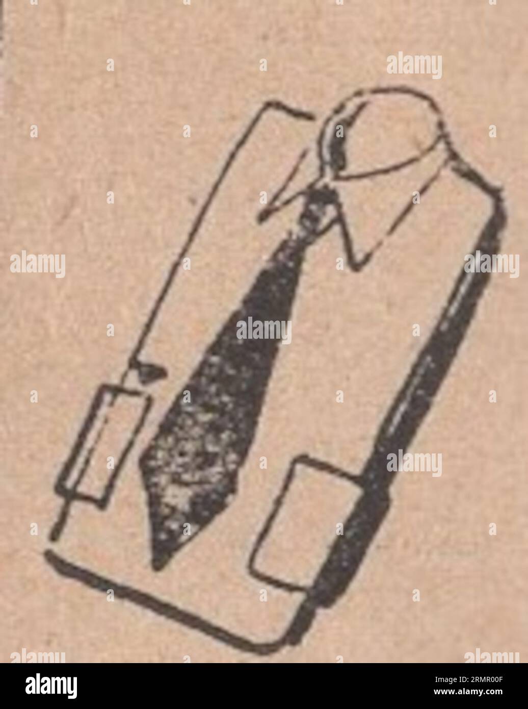 Original 1920er Jahre Art Deco Illustrationen über das Leben Aktivitäten : gebügelte Hemd mit Krawattenzeichnungen / Hemd und Krawattenkunst / 1920er Jahre Mode Illustration Stockfoto