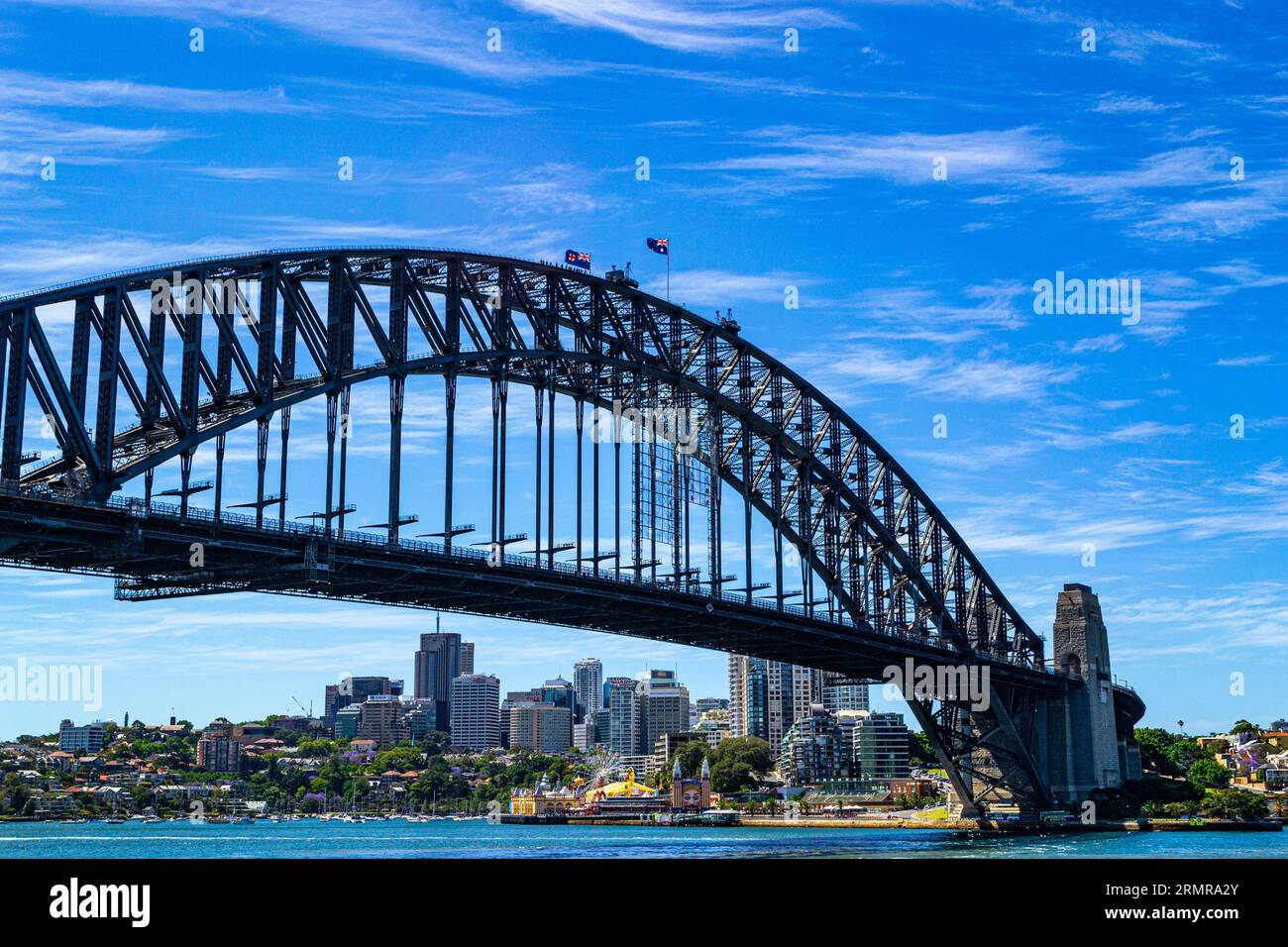 Sydney Harbour Bridge, Sydney, NSW, Australien Stockfoto