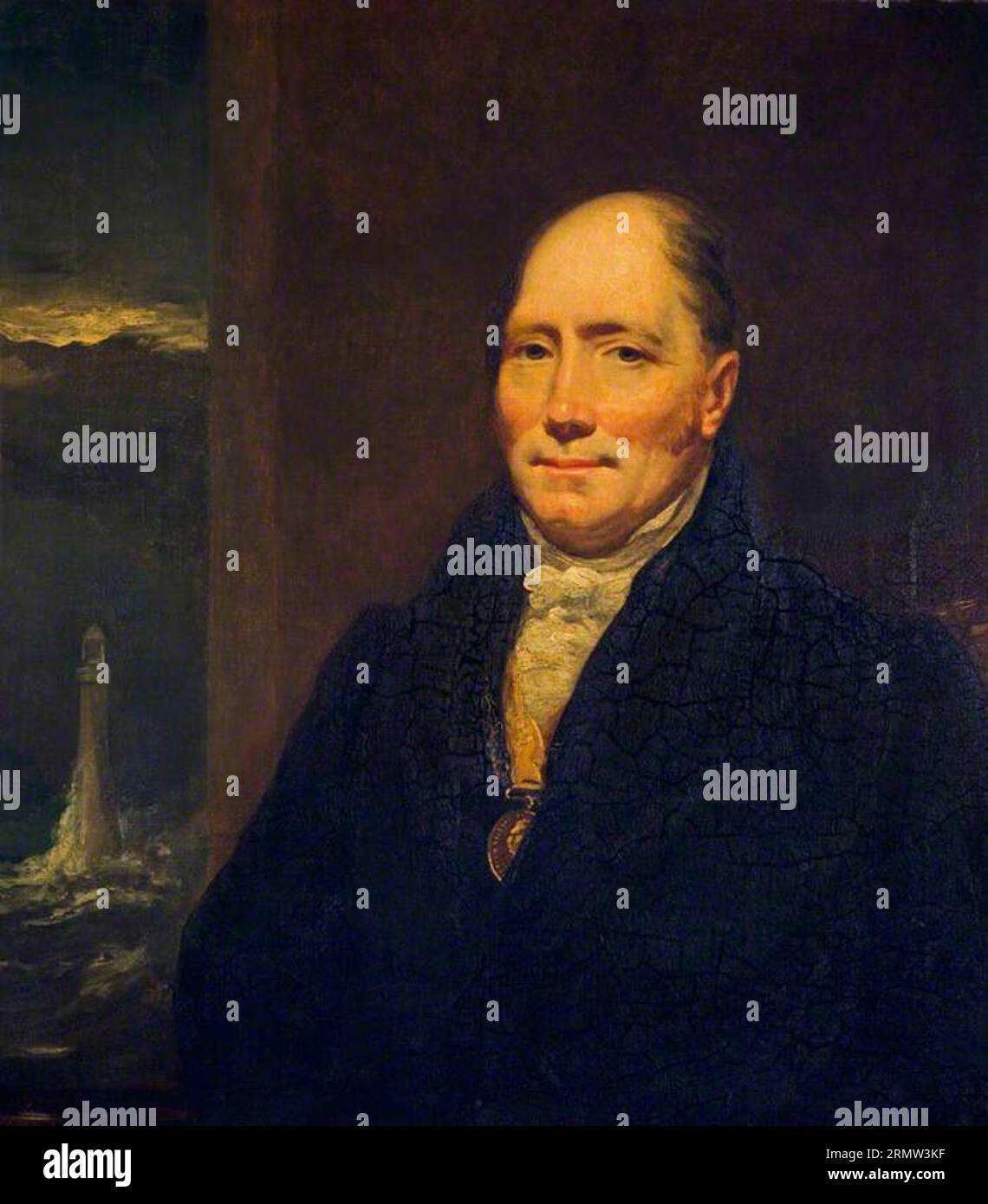 Robert Stevenson, 1772 - 1850. Leuchtturm-Ingenieur um 1833 von John Syme Stockfoto